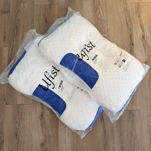 2 Pack ufist memory foam style ergonomic pillows